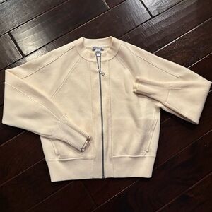 ATHLETA Sequoia Sweater Cardigan Magnolia White #825103 - Size Small